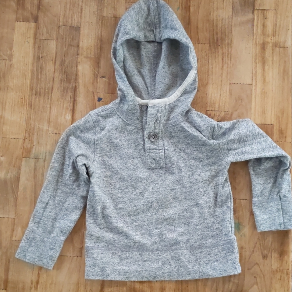 Cozy gray hoodie